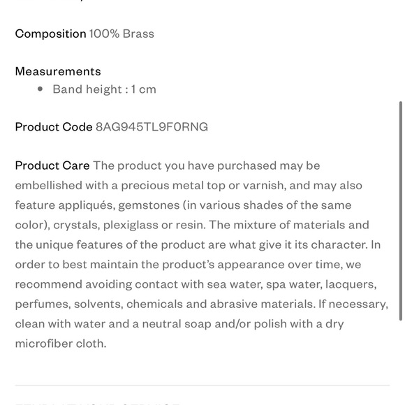 Fendi forever ring - Picture 7 of 8